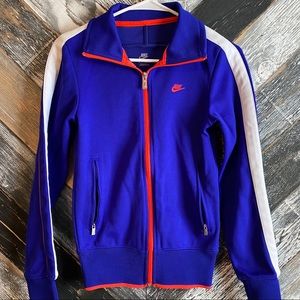 Nike Blue and Orange Jacket
